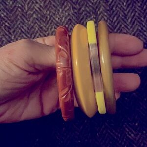 Bakelite bracelets 4